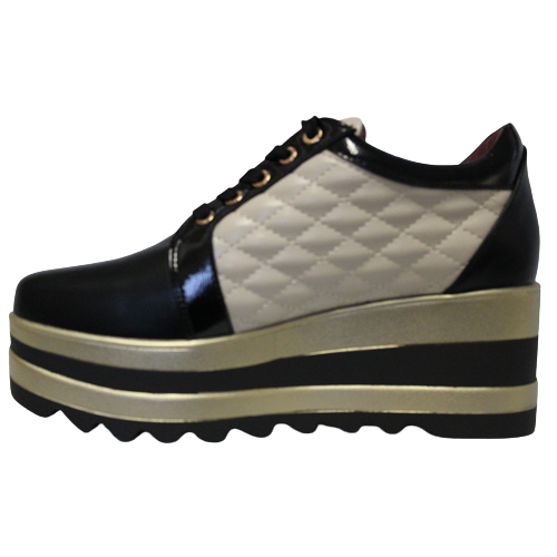 Kate Appleby Platform Shoes - Whalley - Black/Cream