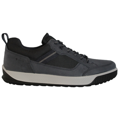 Ecco Byway Tred GoreTex Trainers 501874 Navy Marine Greenes Shoes