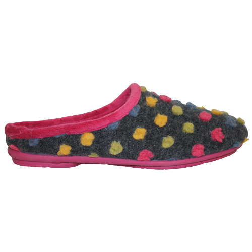 Cipriata Mule Slippers - Amy - Fuchsia