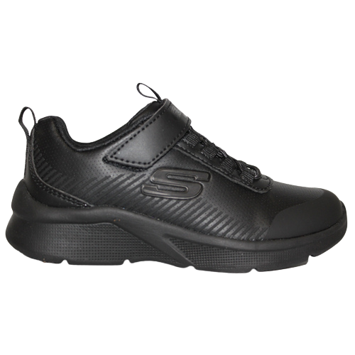Skechers black shoes for kids hot sale