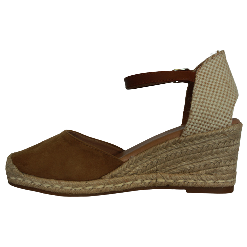 XTI Wedge Sandals - 140746 - Taupe
