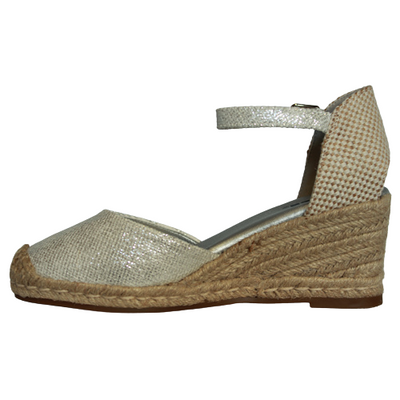 XTI Wedge Sandals - 141414 - Silver