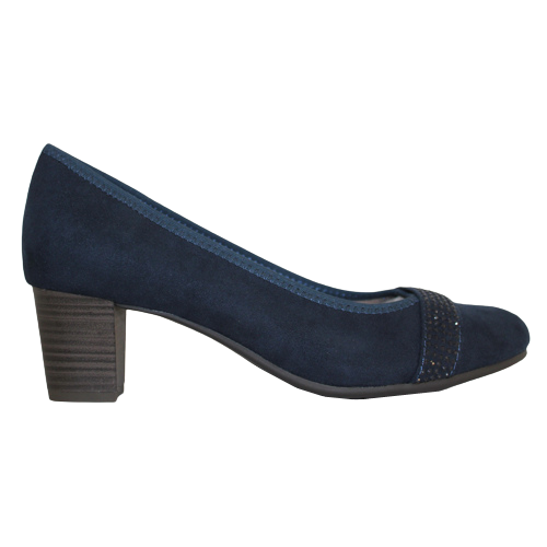Jana Heeled Pumps - 22467-20 - Navy