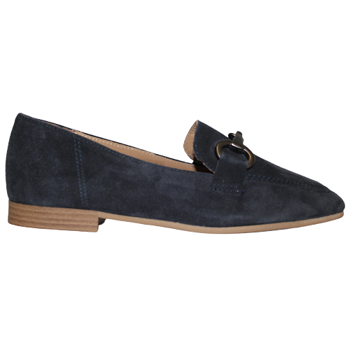 Navy suede loafers womens hotsell