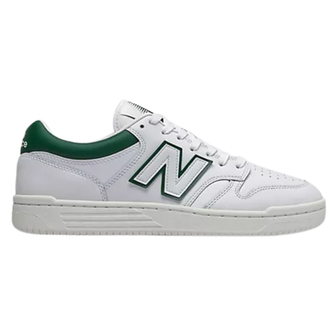 New Balance Unisex Trainers - BB480LGT - White/Green