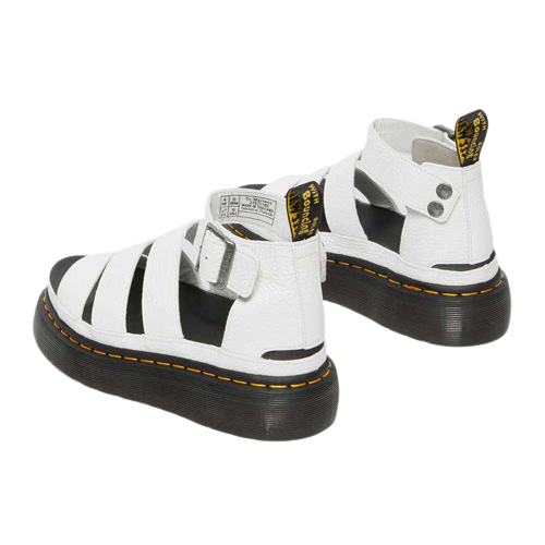 Doc martens online clarissa sandals white