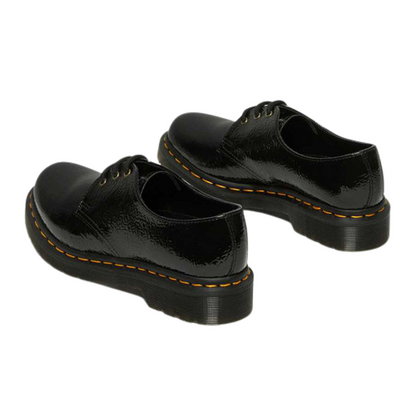 Dr. Martens 3 Eyelet Shoes - 1461 Distressed - Black