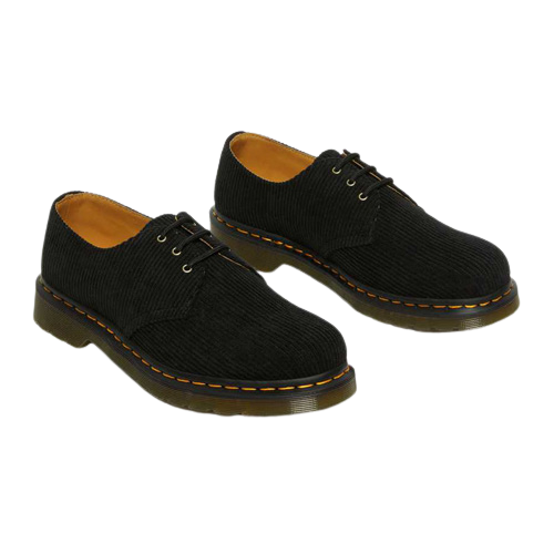 Dr. Martens Men's Shoes - 1461 Corduroy - Black