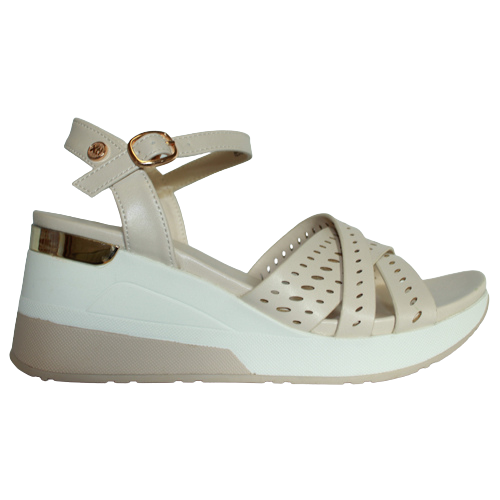 XTI Wedge Sandals - 141191 - Ice