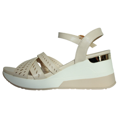 XTI Wedge Sandals - 141191 - Ice
