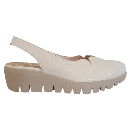 Wonders Wedge Sandals C-33260 White