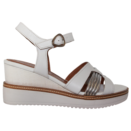 Tamaris Wedge Sandals - 28243-20 - White