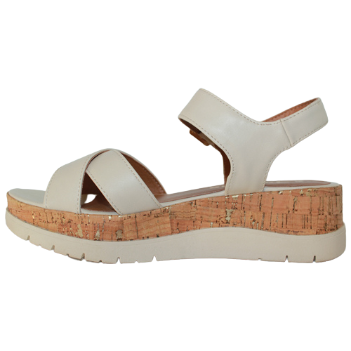 Tamaris Ladies Wedge Sandals- 28708-20 - Beige