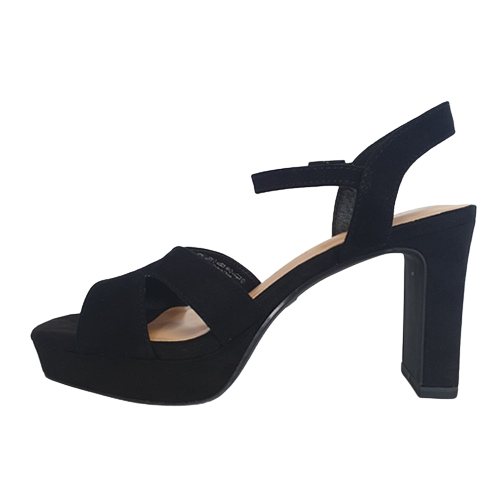 Tamaris Ladies Platform Sandals - 28309-20 - Black