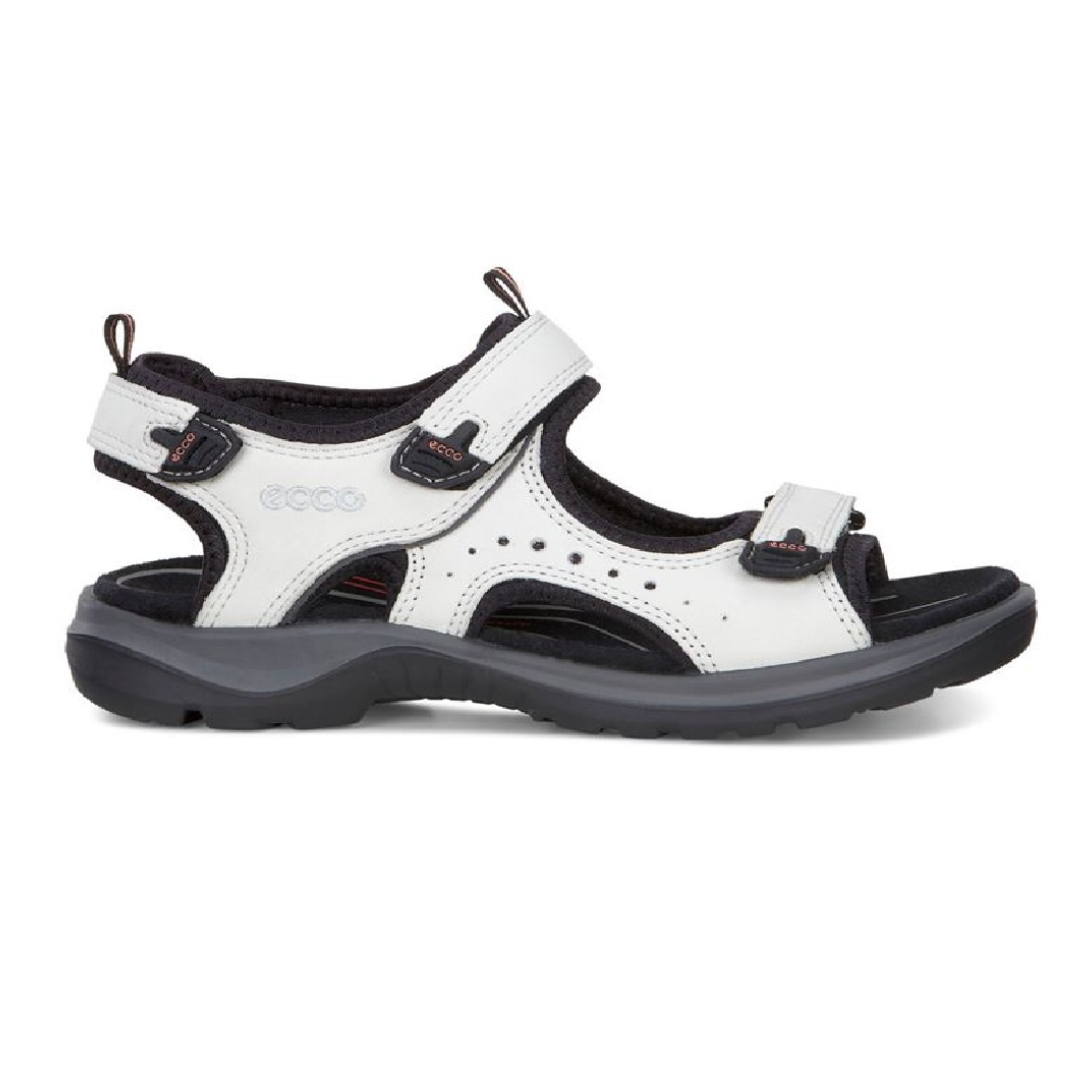 Ecco Ladies Off Road Sandals - 822043 - White
