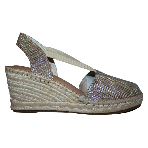 Tamaris Wedge Espadrilles- 29603-20 - Gold