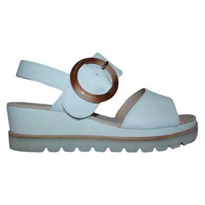 Gabor Wedge Sandals - 24.645 - White