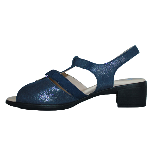 Wide fit navy hot sale block heel sandals