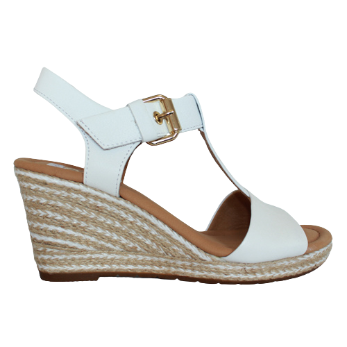 Gabor Wedge Sandals - 22.024 - White