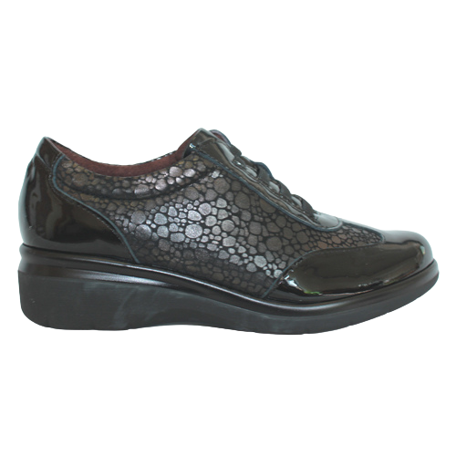 Pitillos Wedge Shoes - 1612 - Black