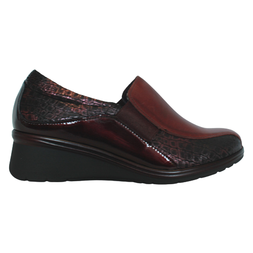 Pitillos Wedge Shoes - 1621 - Burgundy