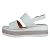 Regarde Le Ciel  Flatform Sandals - Sheyla 02 - White