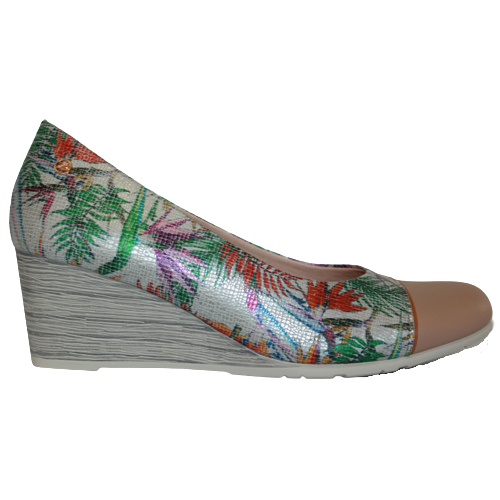 Zanni Wedge Shoes - Khaimah - Multi