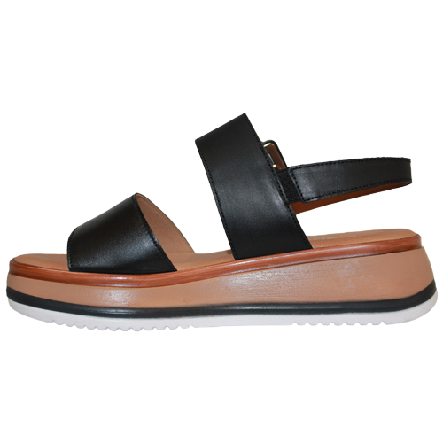 Gabor Wedge Sandals - 22.744 - Black