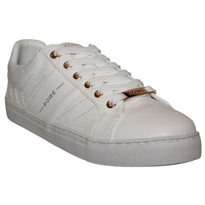 Tommy Bowe Ladies Trainers - Behan - White