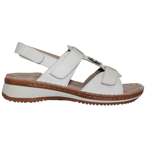 Ara Wide Fit Sandals - 29001-04 - White