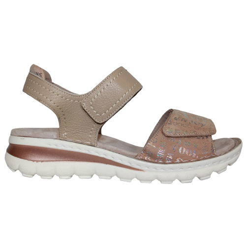 Ara Wide Fit Sandals - 47209 - Beige