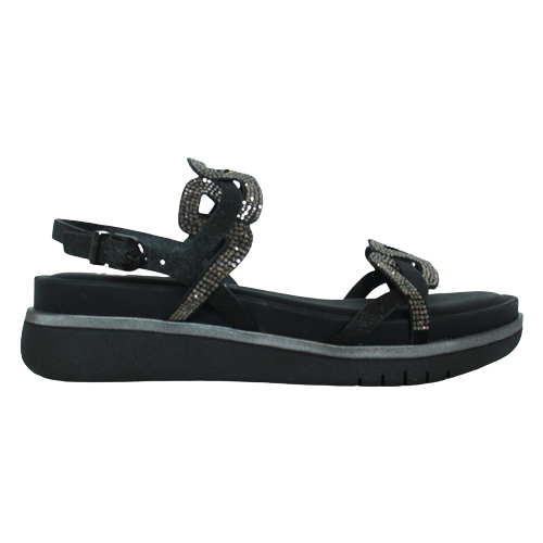 Tamaris Wedge Sandals - 28716-20 - Black
