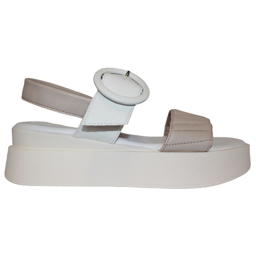 Tamaris Flatform Sandals - 28013-20 - Taupe