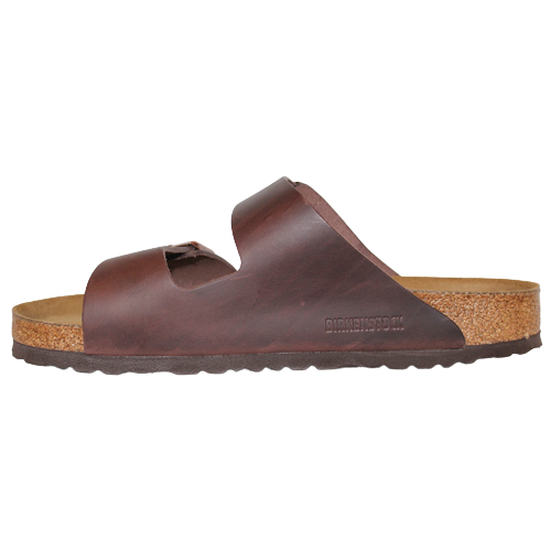 Birkenstock Mens Sandals - Arizona Oiled Leather  - Brown