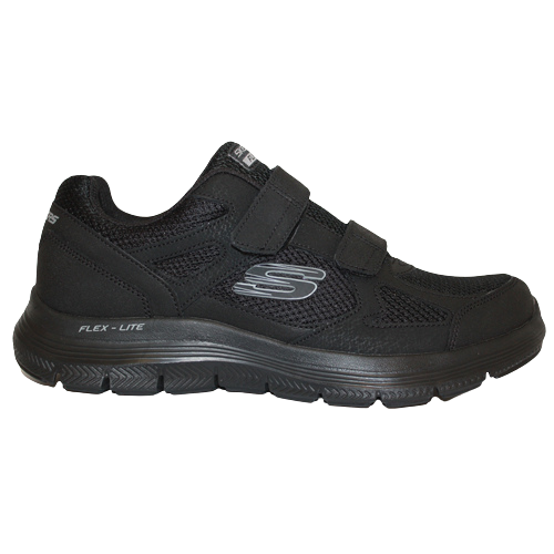 Skechers black flex advantage 3.0 outlet trainers