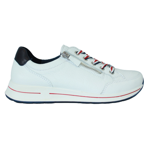 Ara Wide Fit Trainers - 24801-08 - White