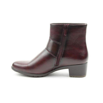 Heavenly Feet Ankle Boots - Suzie - Burgundy