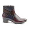 Heavenly Feet Ankle Boots - Suzie - Burgundy