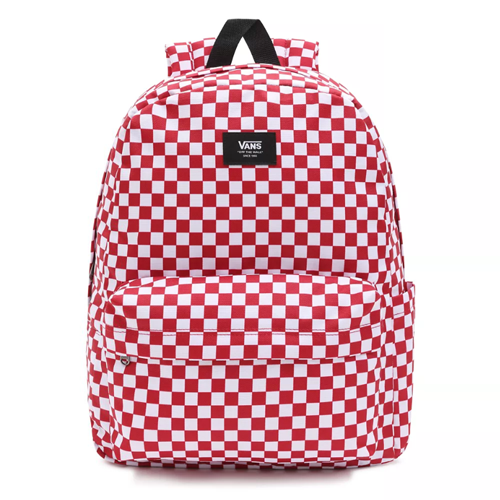 Vans Backpack - Old Skool Check - Red/White