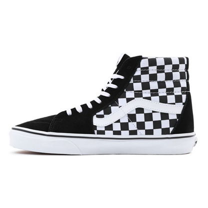 Vans Trainers - Sk8-Hi Checkered - Black/White