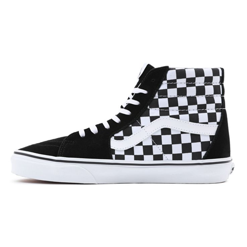 Vans Trainers - Sk8-Hi Checkered - Black/White