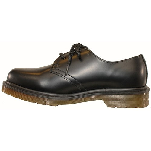 Dr Martens 3 Eyelet Shoes - 1461C - Black