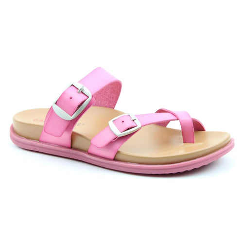Heavenly Feet Toe Loop Sandals- Malibu - Pink