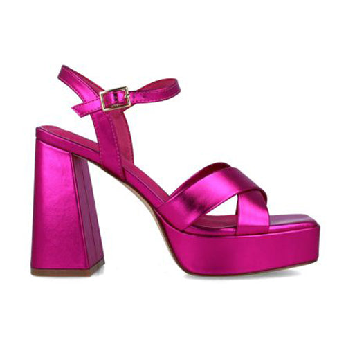 Menbur Platform Sandals- 23948 - Fuschia