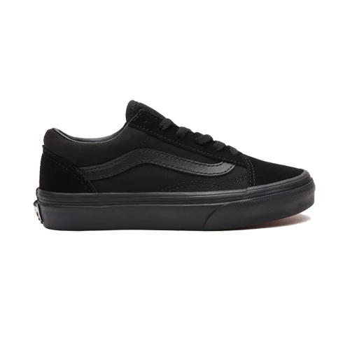 Vans Kids Trainers - Old Skool- Black/Black